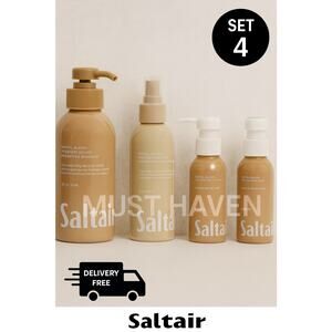 Saltair Santal Bloom Set 4 | Shampoo, Leave-In, Body Wash, Free Delivery